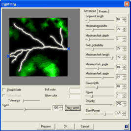 Lightning Effect in Picture Publisher