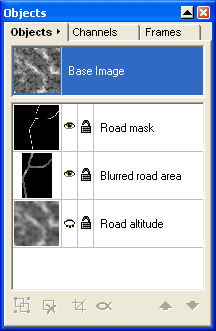 Layers for road