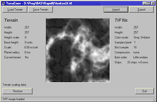 TerraConv screenshot