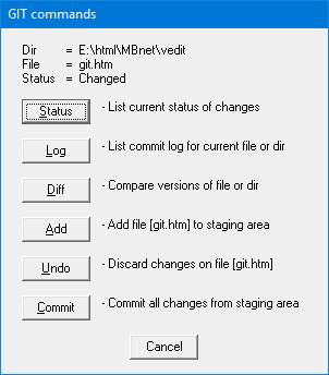 git.vdm dialog box